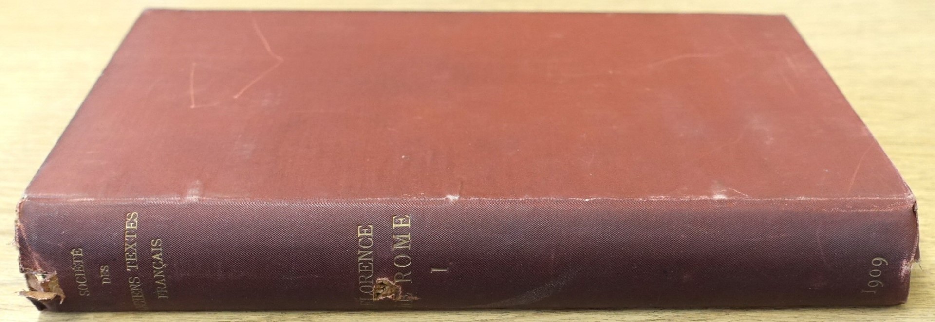 Florence De Rome: Chanson D'Adventure: Du Premier Quart De XIIIe Siecle