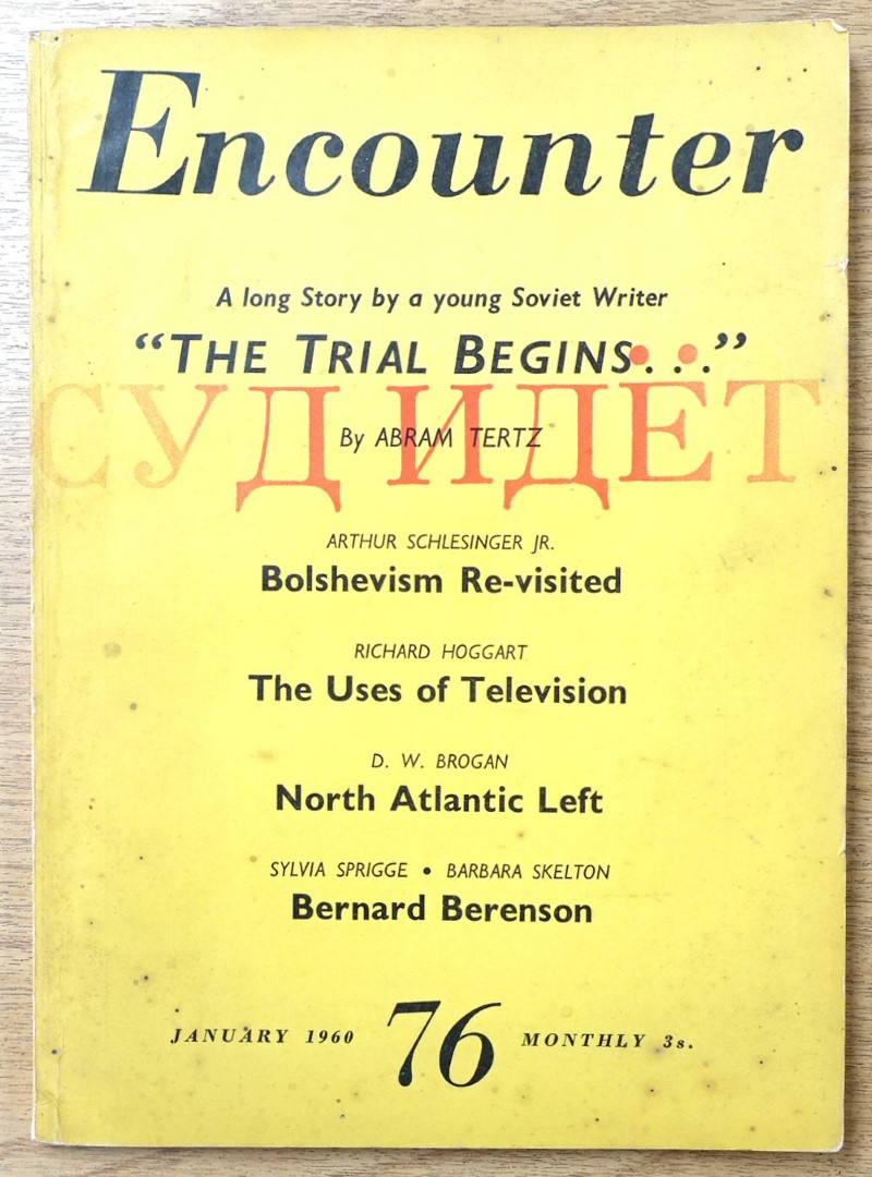 Encounter: January 1960: Vol. XIV: No. 1