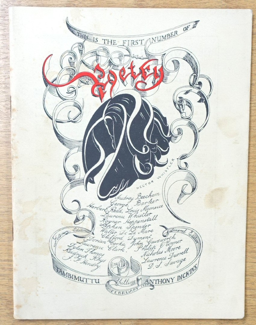 Poetry (London) First Number: February 1939