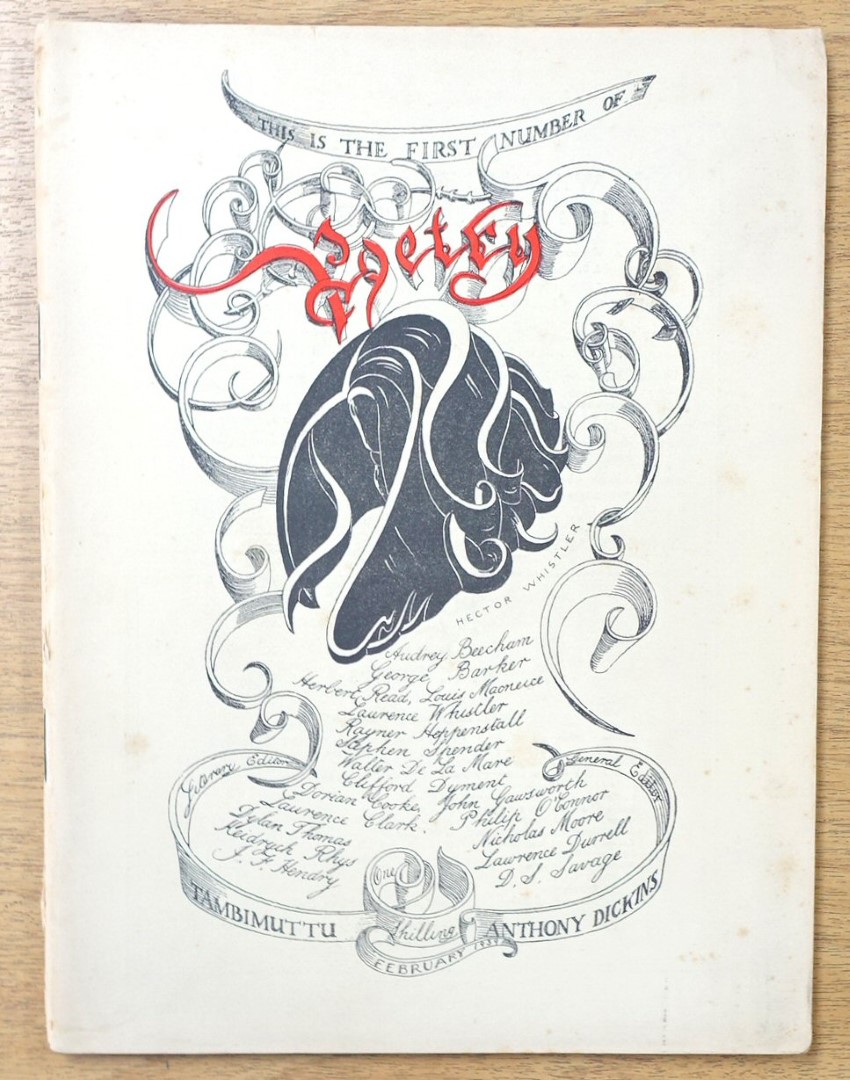 Poetry (London) First Number: February 1939