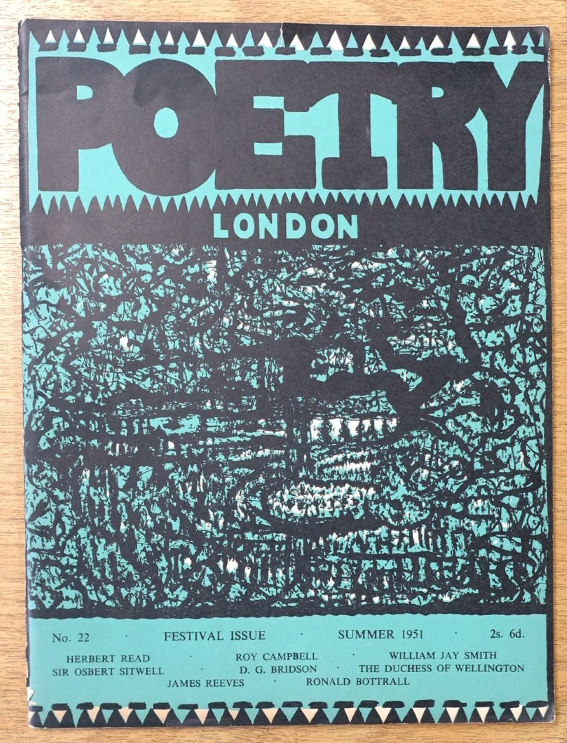 Poetry (London): Vol. 6: No. 22: Summer 1951