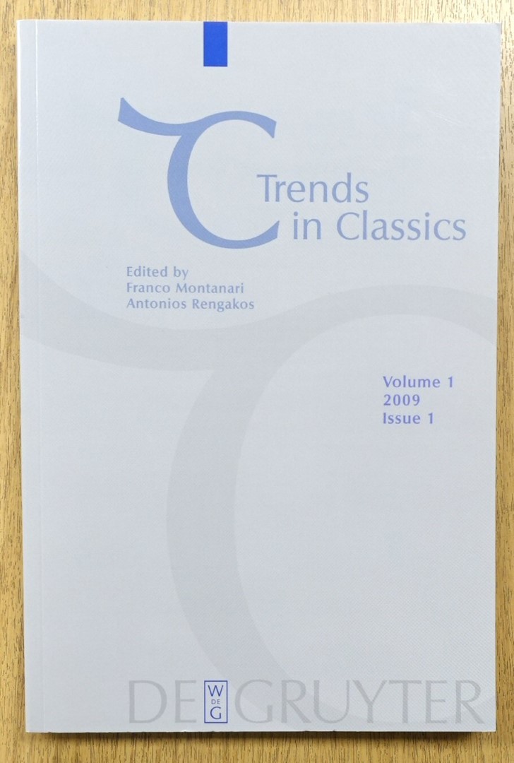 Trends in Classics: Volume 1, 2009, Issue 1