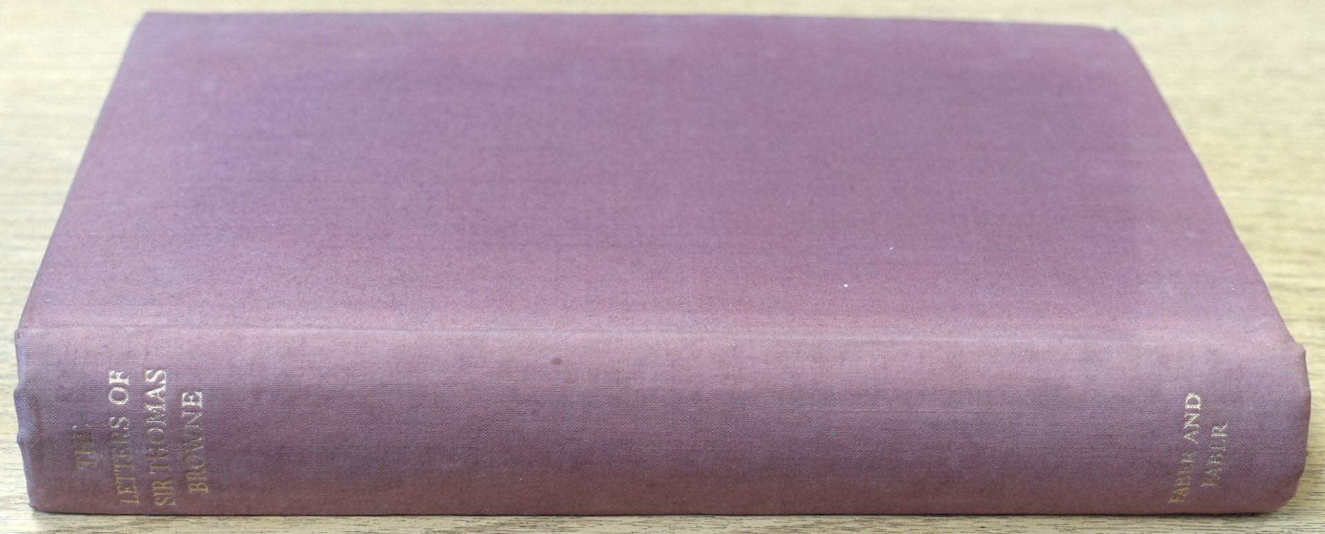 The Letters of Sir Thomas Browne