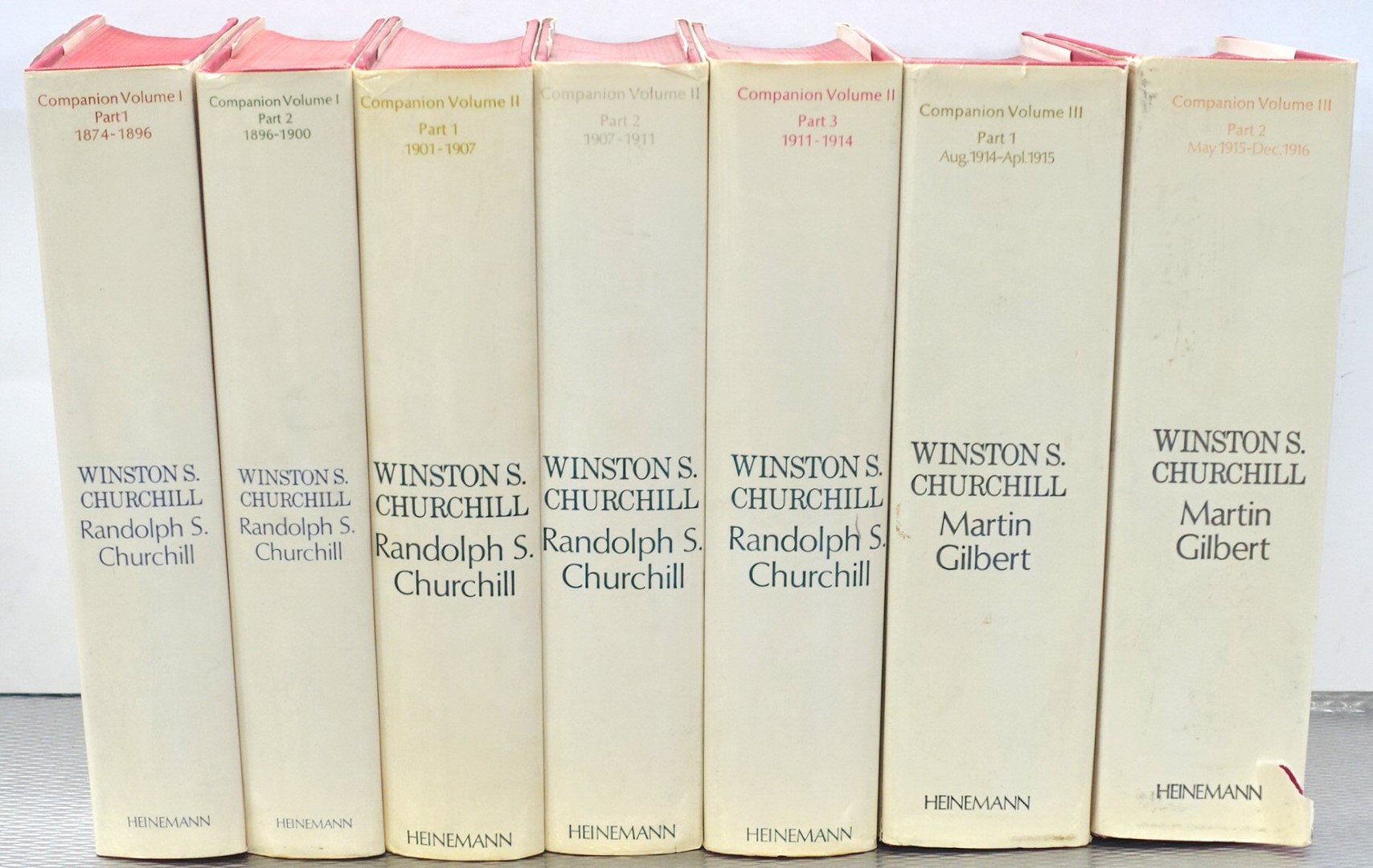 Winston S. Churchill: Companion Volume Set