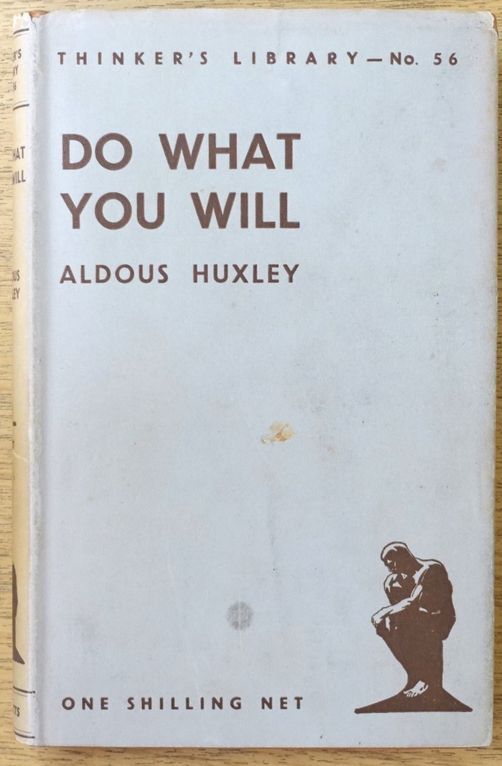 Do What You Will: Essays (The Thinker's Library, No. 56)
