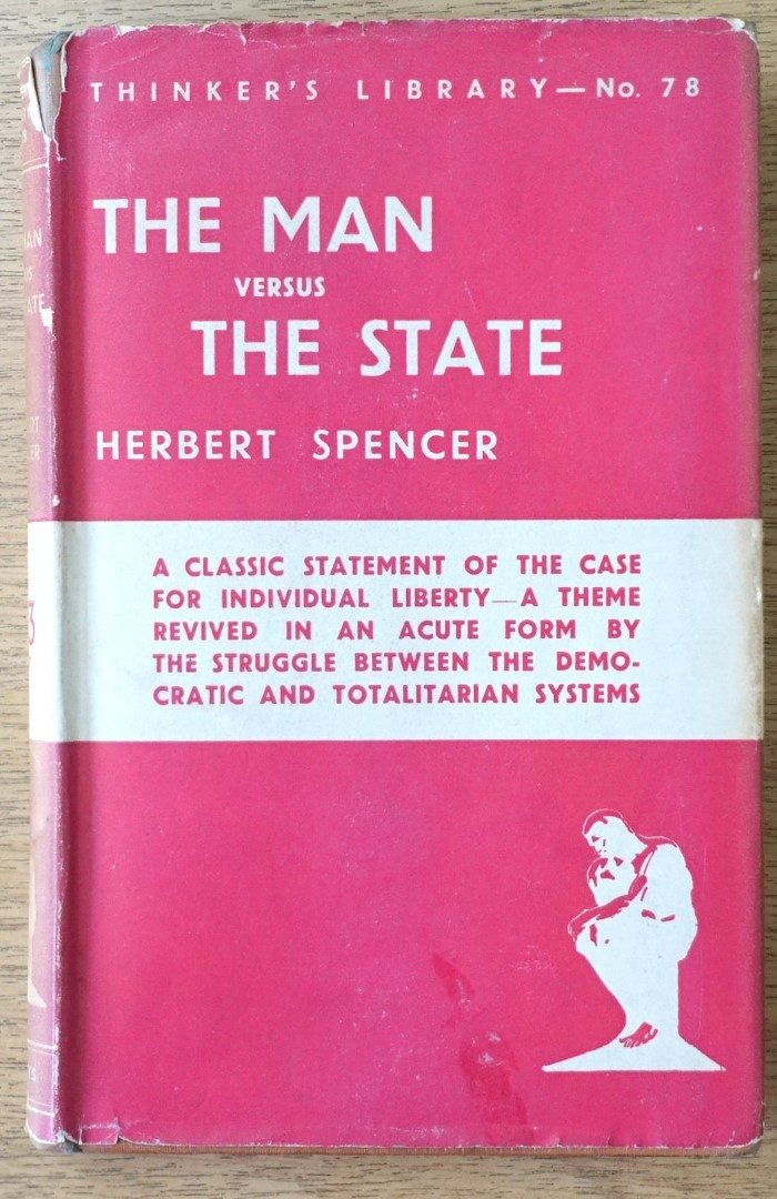 The Man Versus The State (The Thinker's Library, No. 78)