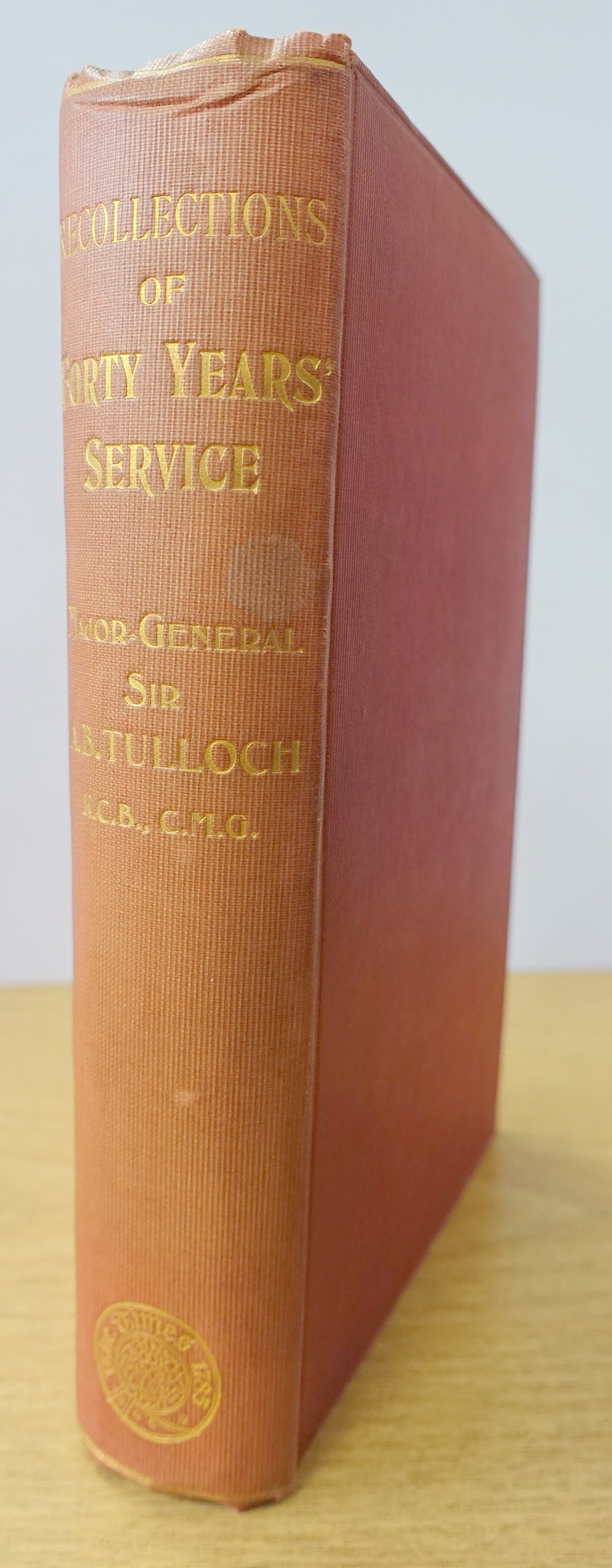 Recollections of Forty Years' Service