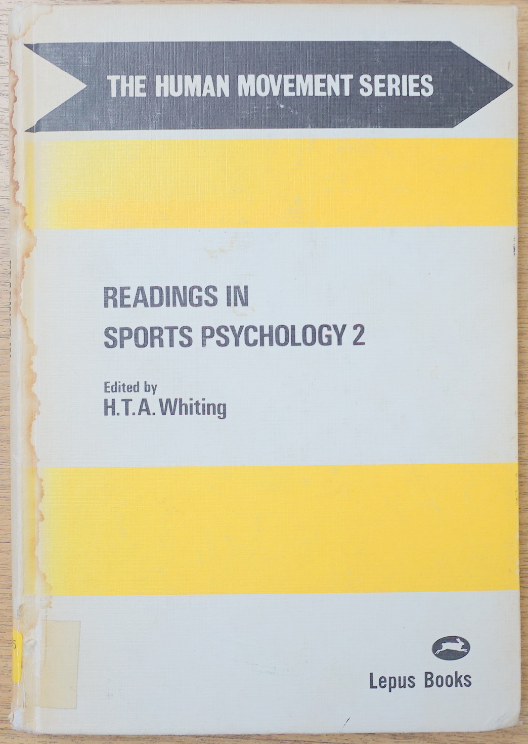 Readings in Sports Psychology 2 (The Human Movement Series)