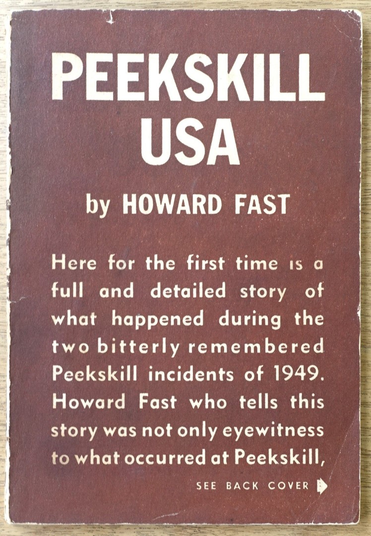 Peekskill: USA, A Personal Experience