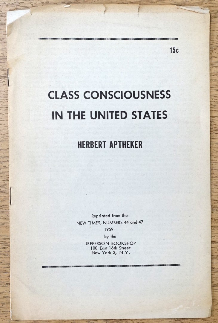 Class Consciousness in the United States