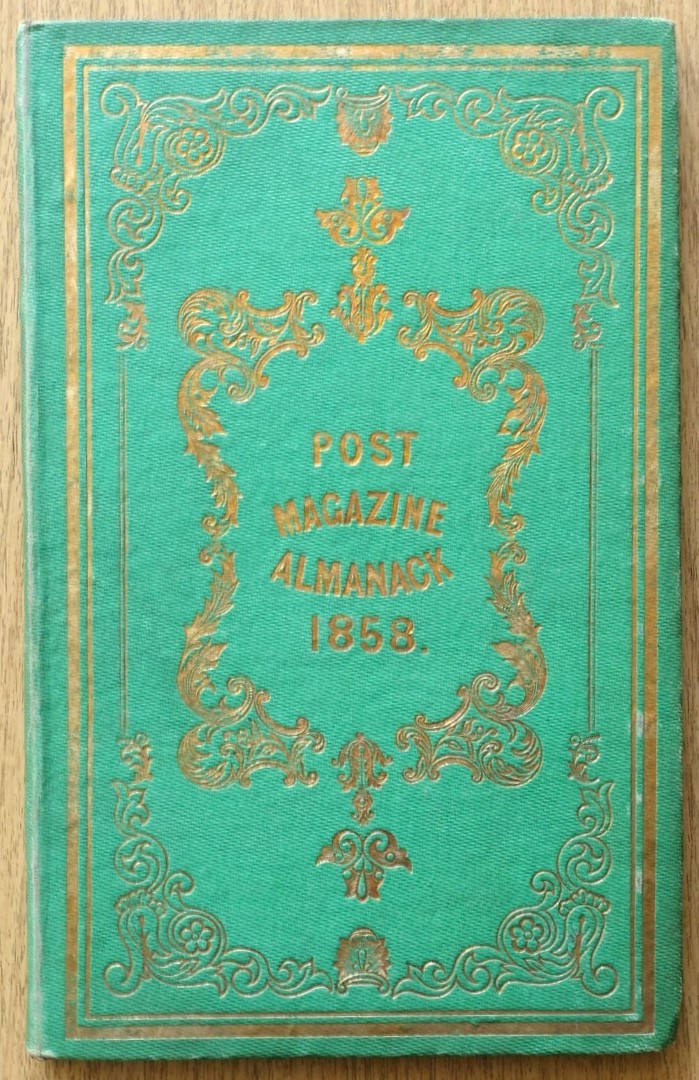 Post Magazine Almanack and Insurance Directory:1858