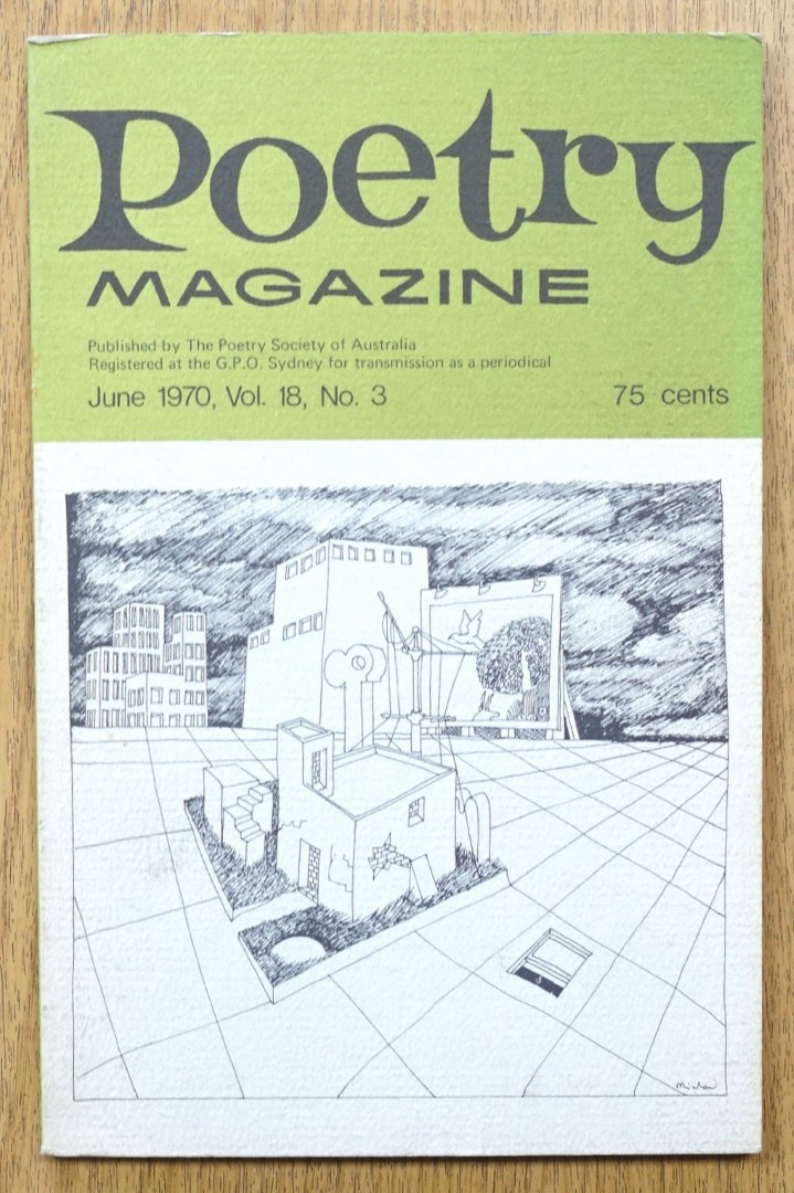 Poetry Magazine, June 1970, Vol. 18, No. 3