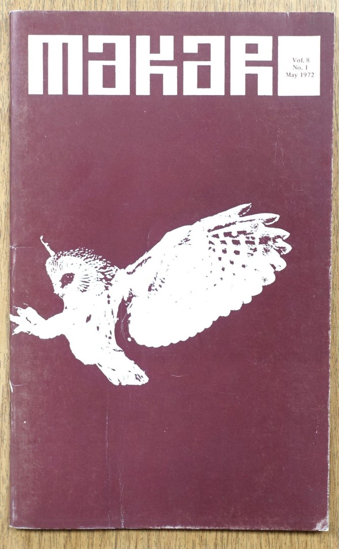 The Makar: The Literary Magazine of the University of Queensland, Vol. 8 No. 1, May, 1972