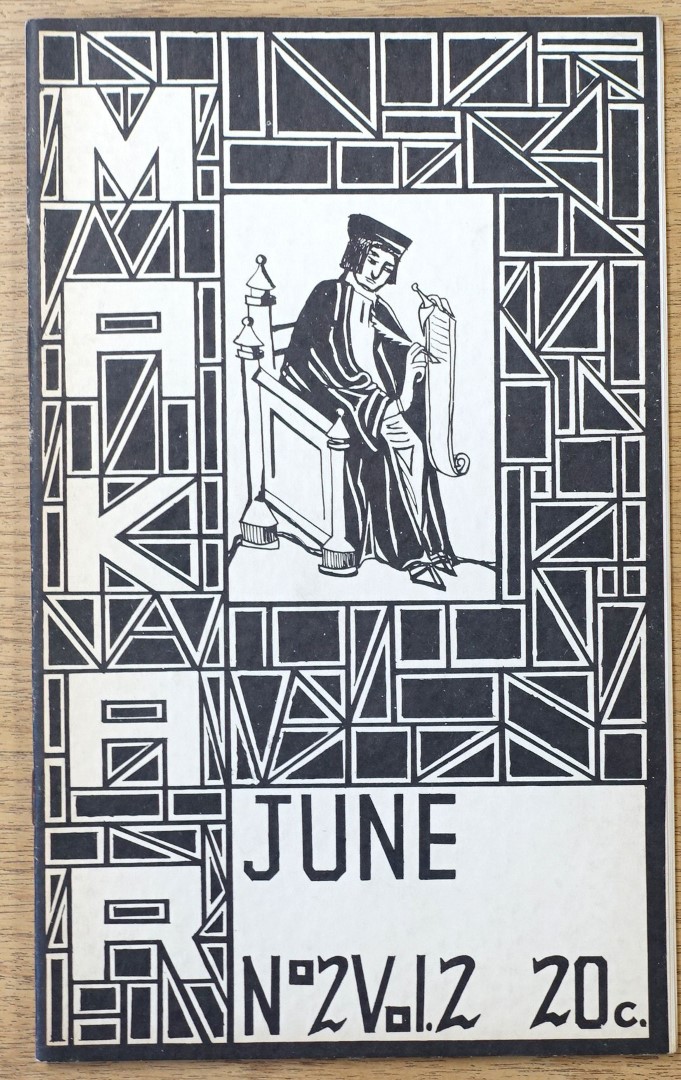 The Makar: The Literary Magazine of the University of Queensland, Vol. 2 No. 2, June, 1966