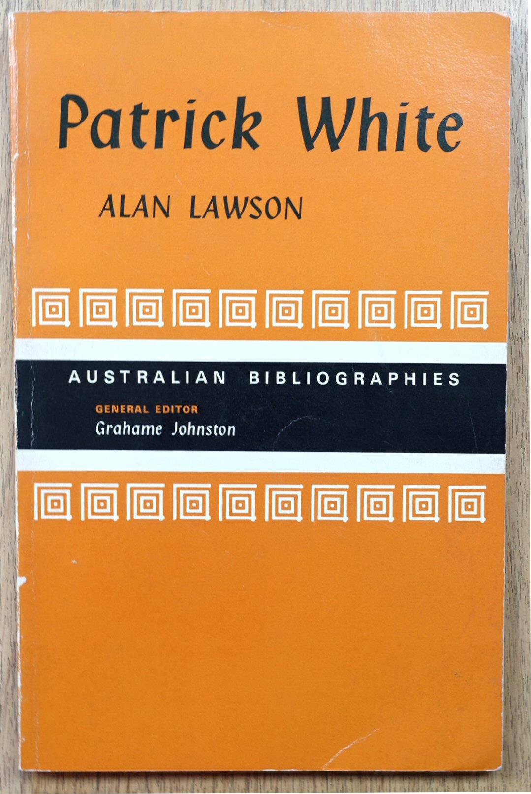 Patrick White (Australian Bibliographies)