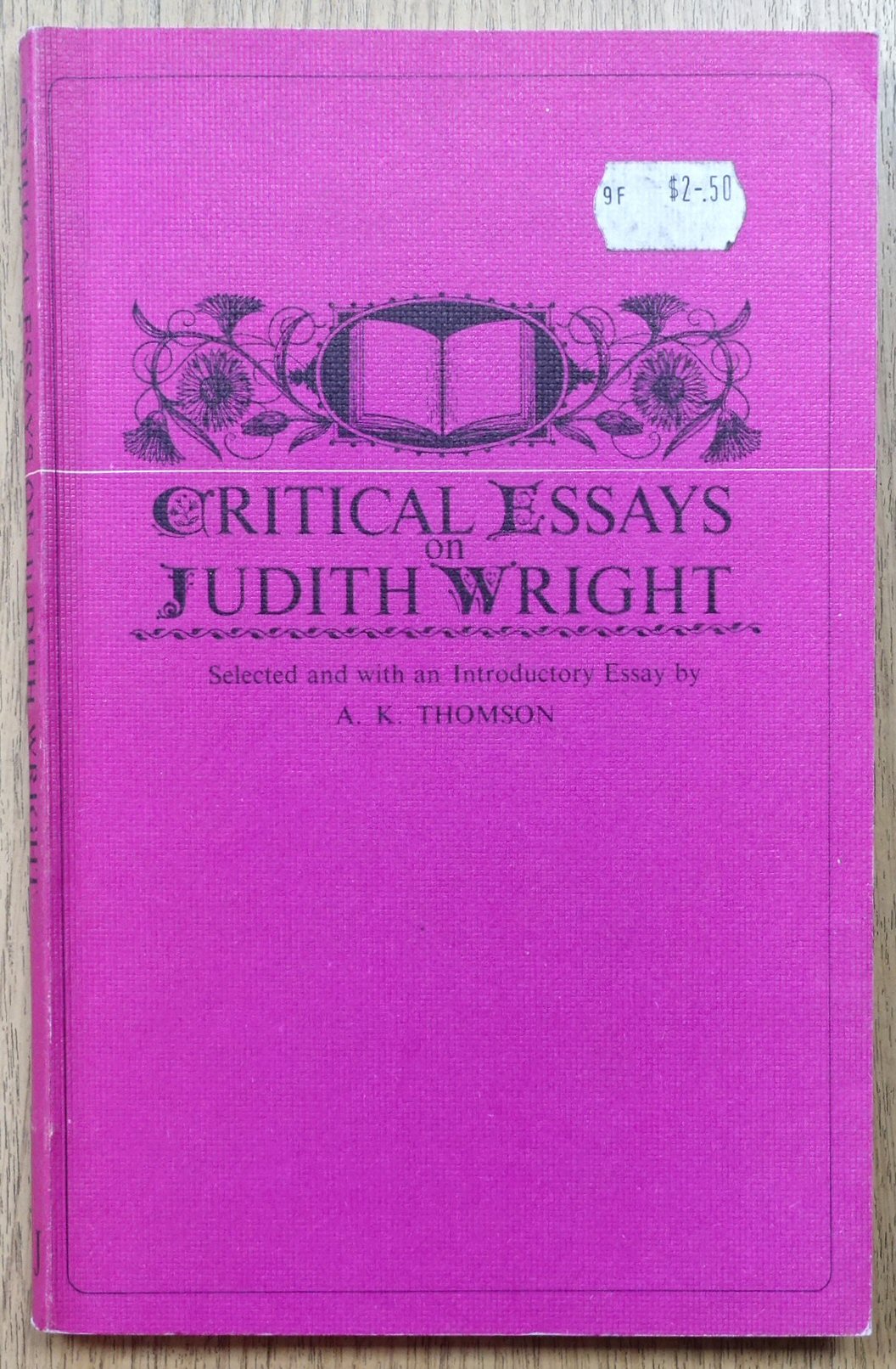 Critical Essays on Judith Wright