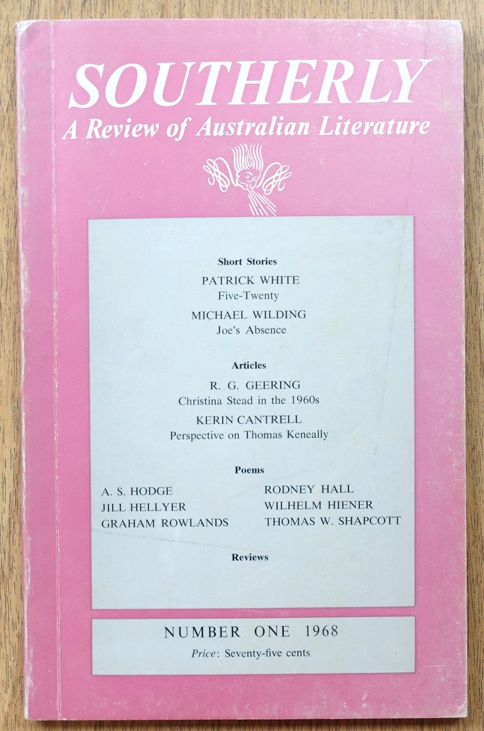 Southerly: A Review of Australian Literature: Number One of 1968