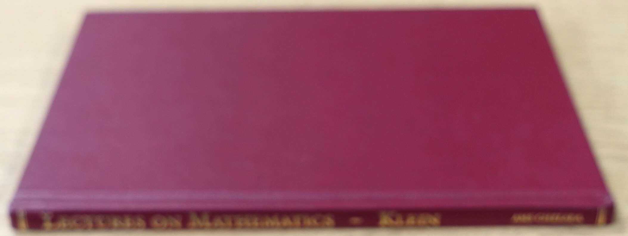 Lectures on Mathematics