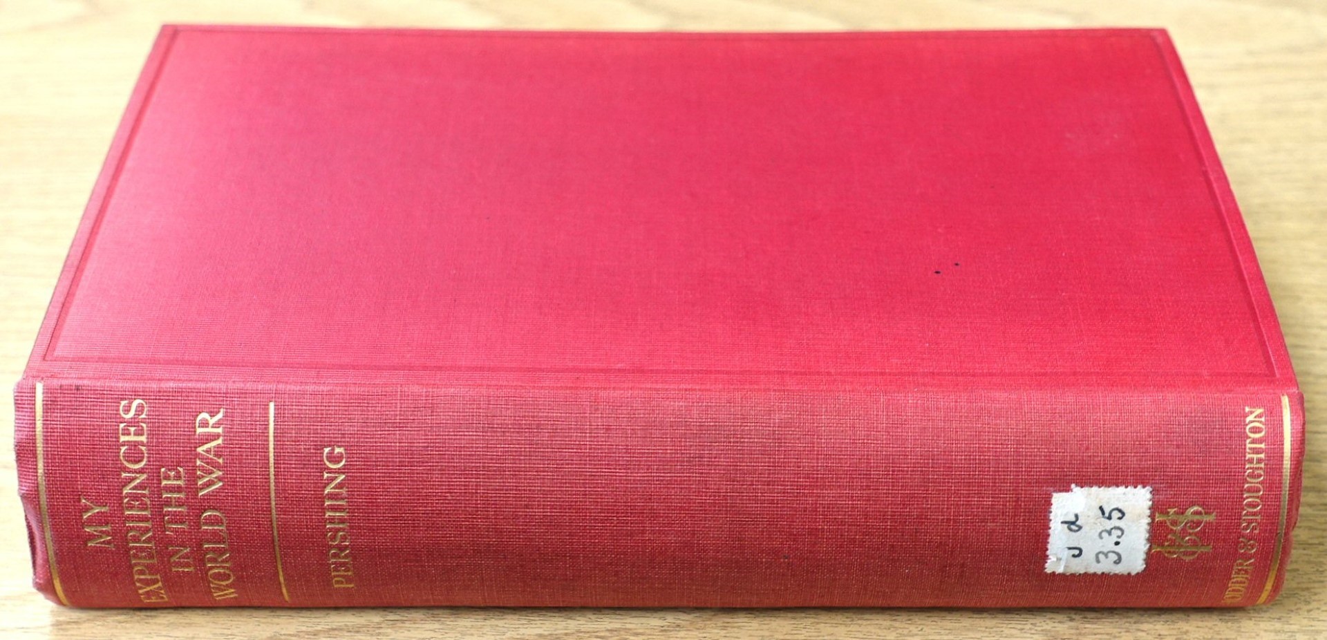 My Experiences in the World War