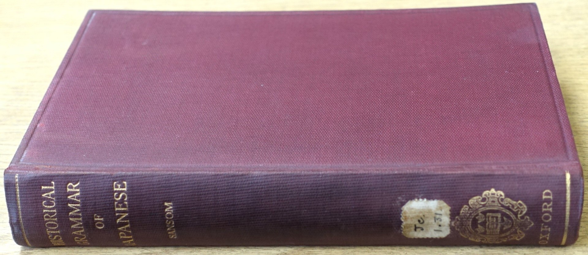 An Historical Grammar of Japanese