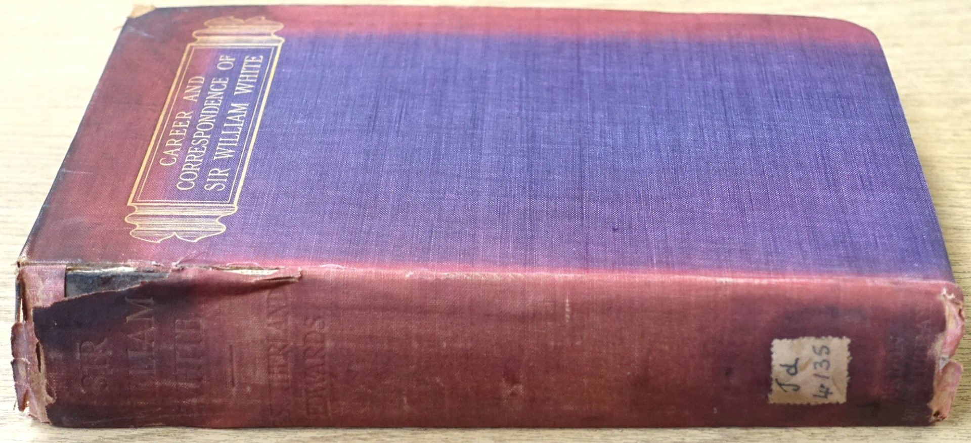 Sir William White: For Six Years Ambassador at Constantinople: His Life and Correspondence