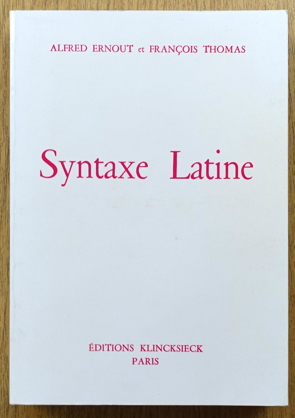 Syntaxe Latine