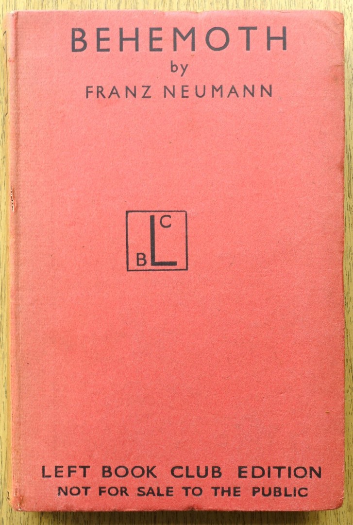Behemoth: The Structure and Practice of National Socialism