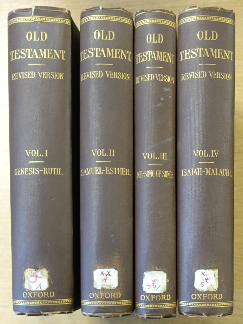 The Holy Bible: Translated out of the original tongues: Being the version set forth A.D. 1611 compared with the most ancient authorities and Revised