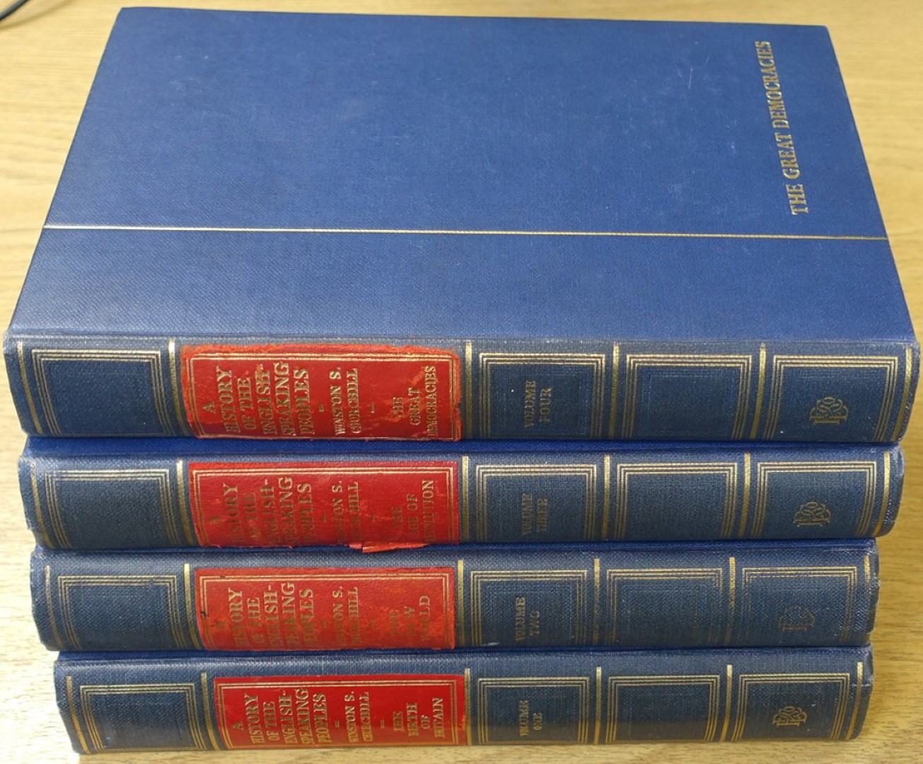 A History of the English-Speaking Peoples: 4 Volumes