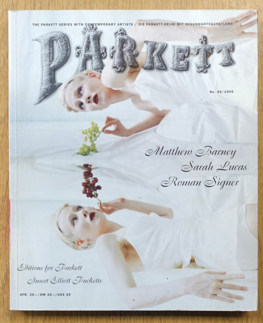 Barney Lucas Signer (Vol 45) (Parkett)