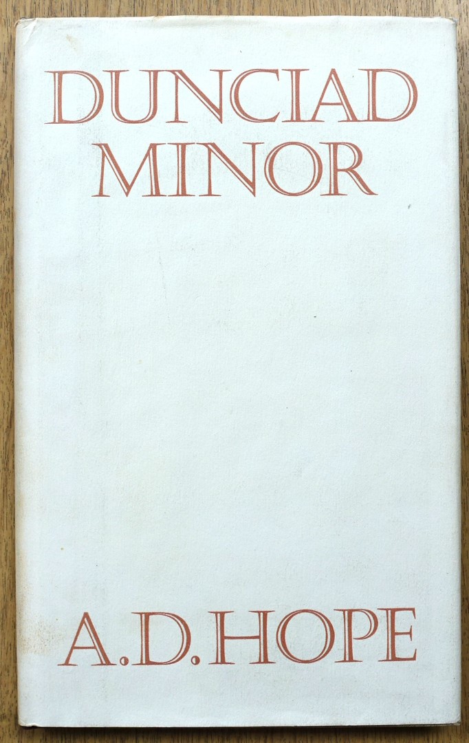 Dunciad Minor: An Heroick Poem